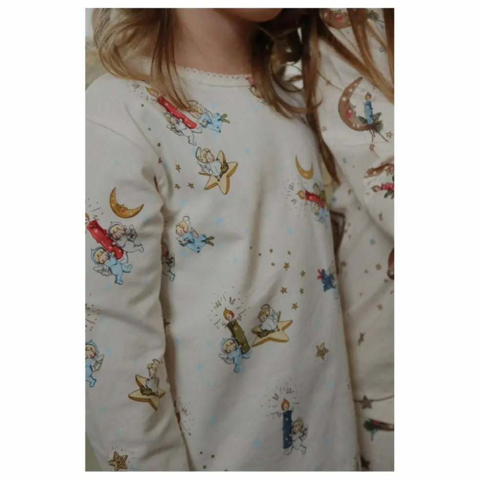 Pyjama Anges Coton Bio | Ecru