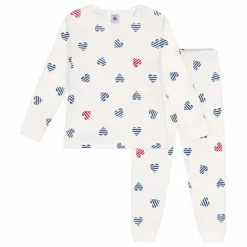 Pyjama Bretonne Coton Bio | Blanc