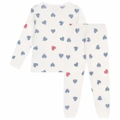 Pyjama Bretonne Coton Bio | Blanc