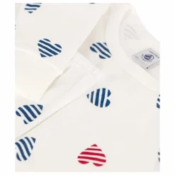 Pyjama Bretonne Coton Bio | Blanc