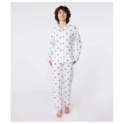 Pyjama Britany Coton Bio | Blanc