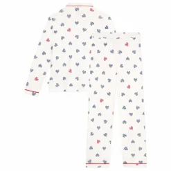 Pyjama Britany Coton Bio | Blanc