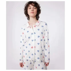 Pyjama Britany Coton Bio | Blanc