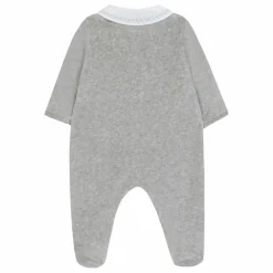 Pyjama Brodé | Gris