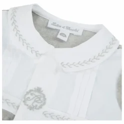 Pyjama Brodé | Gris