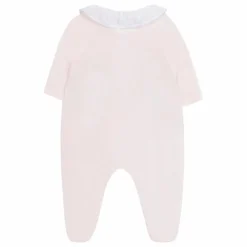 Pyjama Brodé Alphabet | Rose pâle
