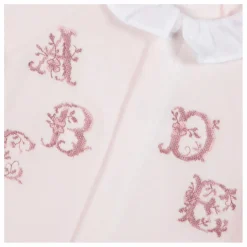 Pyjama Brodé Alphabet | Rose pâle