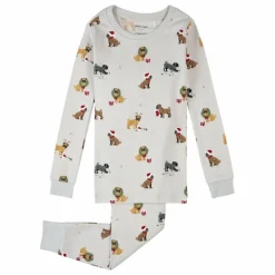 Pyjama Carlins Coton Bio | Gris