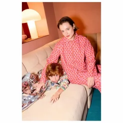 Pyjama Chaîne Coton Bio | Rose
