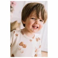 Pyjama Chubby Noël Coton Bio | Ecru