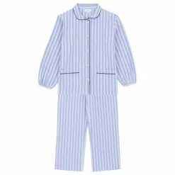 Pyjama Claudine Jasper Rayé | Bleu