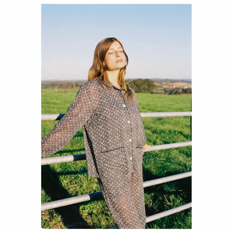Pyjama Claudine Marge | Bleu