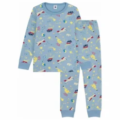 Pyjama Constellation Coton Bio | Bleu