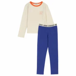 Pyjama Crocodile Modal et Coton Bio | Bleu roi