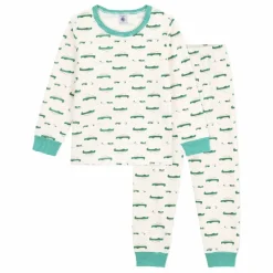 Pyjama Crocodiles Coton Bio | Ecru