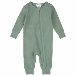 Pyjama Côtelé Coton Bio | Vert céladon