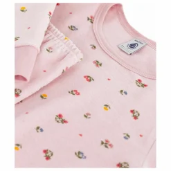 Pyjama Cœurs et Fleurs Coton Bio | Rose pâle