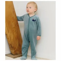 Pyjama Dors Bien Baleine Coton Bio | Vert