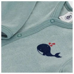 Pyjama Dors Bien Baleine Coton Bio | Vert