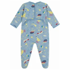 Pyjama Dors Bien Constellation Coton Bio | Bleu