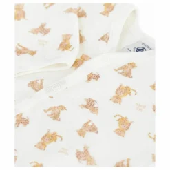 Pyjama Dors Bien Guépard Coton Bio | Ecru