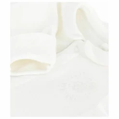 Pyjama Dors Bien Logo Brodé Coton Bio | Blanc