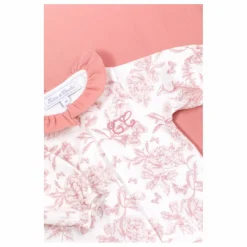 Pyjama Dors-bien Toile de Jouy | Rose pêche