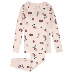 Pyjama Figues Coton Bio | Rose pâle