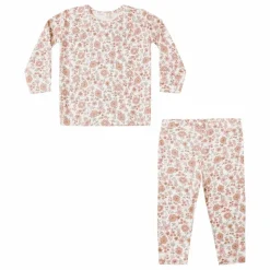 Pyjama Fleuri Bamboo | Ivoire