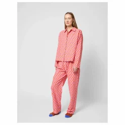 Pyjama Imprimée Coton Bio - Collection Femme | Violet