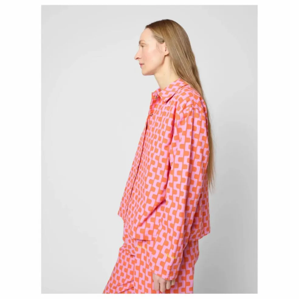 Pyjama Imprimée Coton Bio - Collection Femme | Violet
