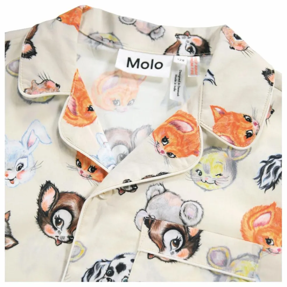 Pyjama Lex Coton Bio | Ecru