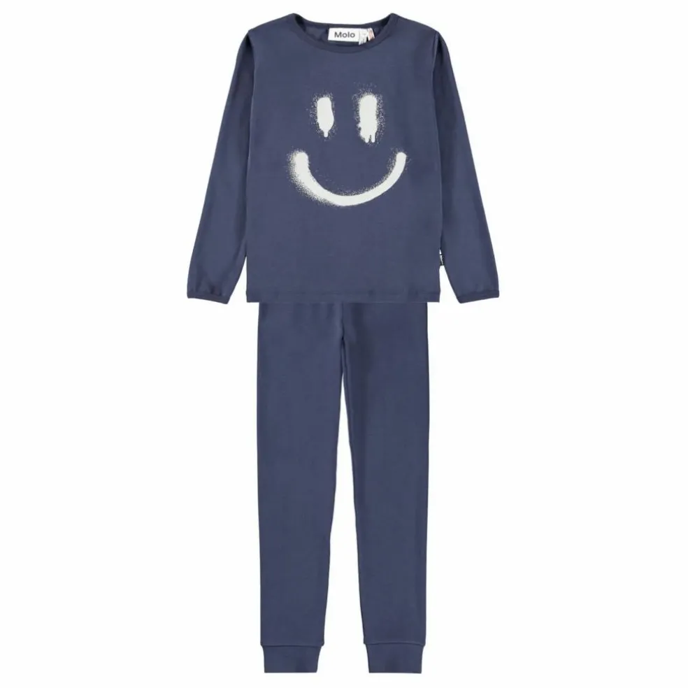 Pyjama Lue Coton Bio | Bleu