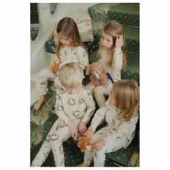 Pyjama Lunes Coton Bio | Ecru