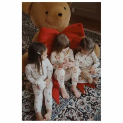Pyjama Lunes Coton Bio | Ecru