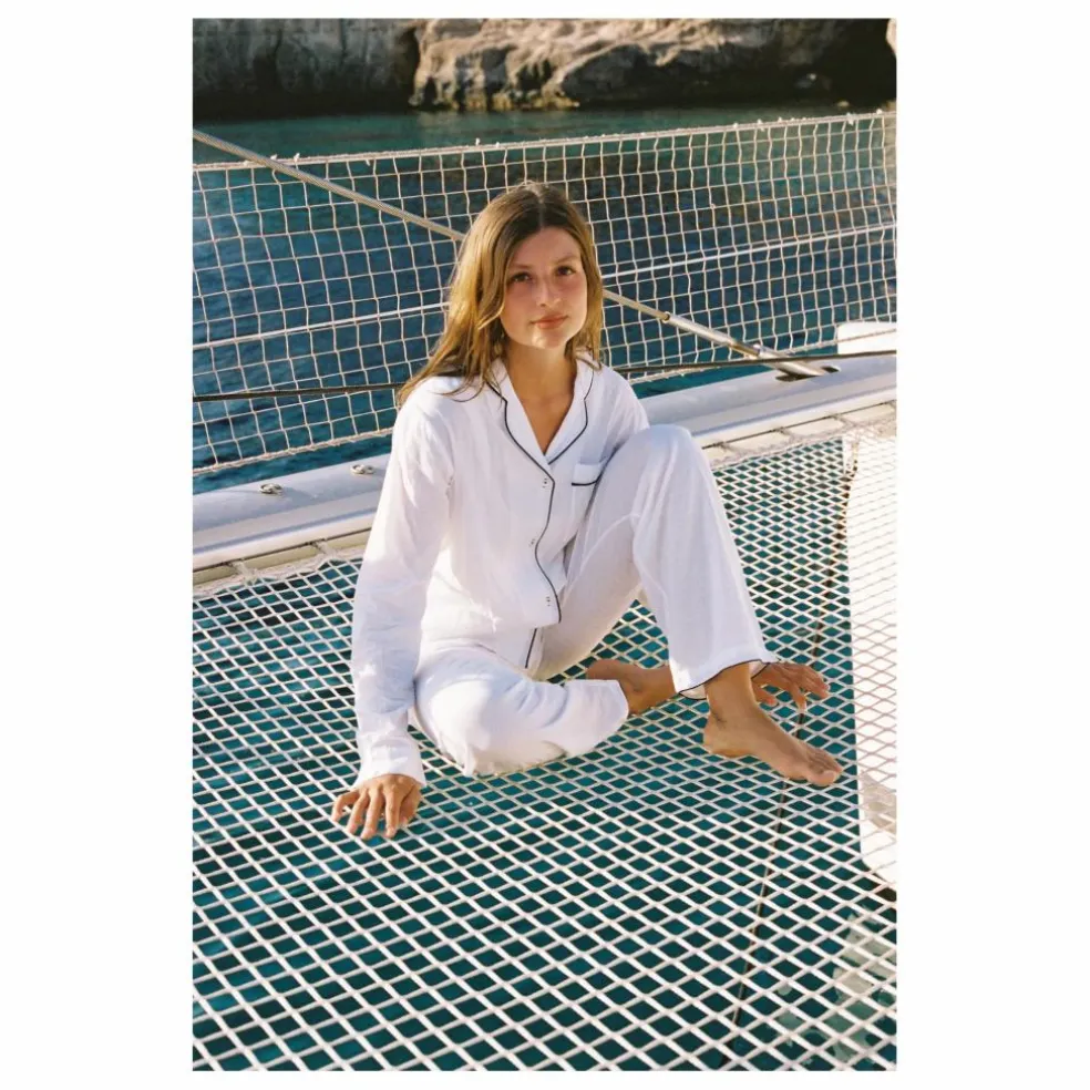 Pyjama Maria | Blanc