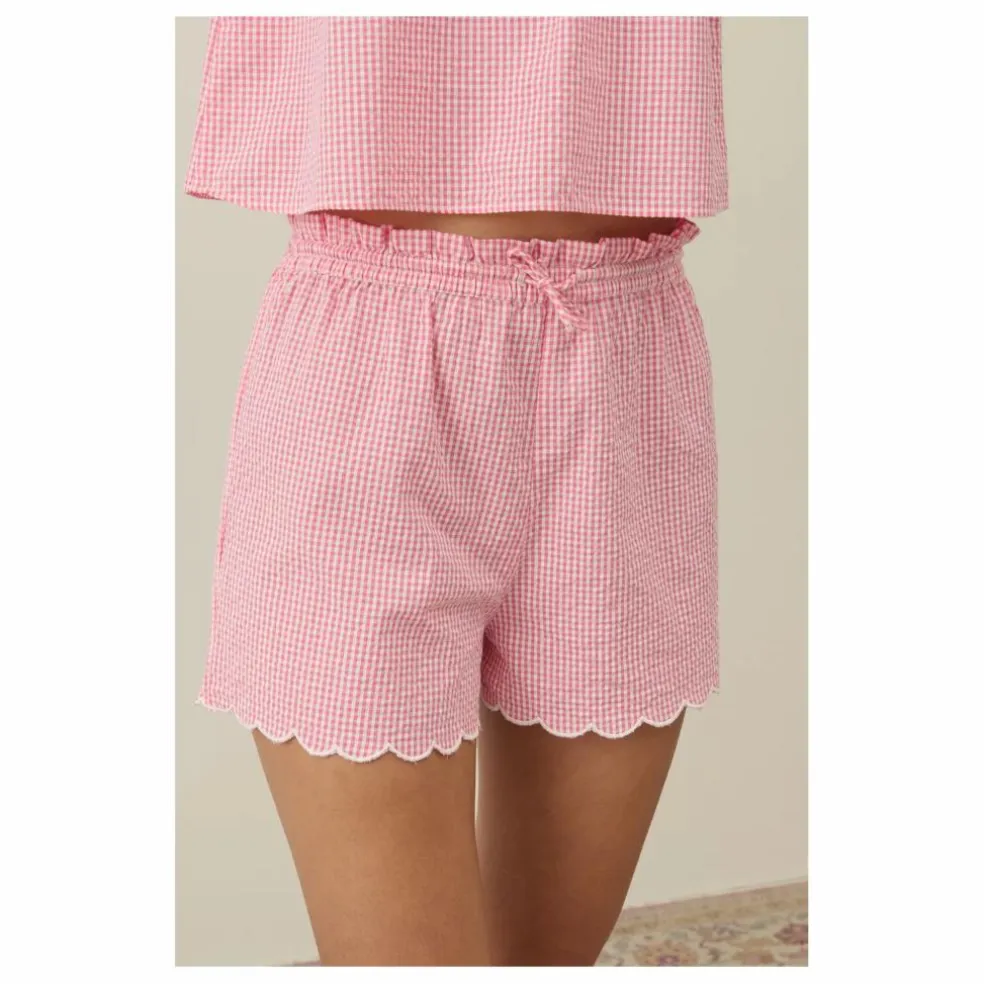 Pyjama Minala Vichy - Collection Femme | Rose