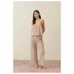 Pyjama Minalon Coton Bio - Collection Femme | Crème