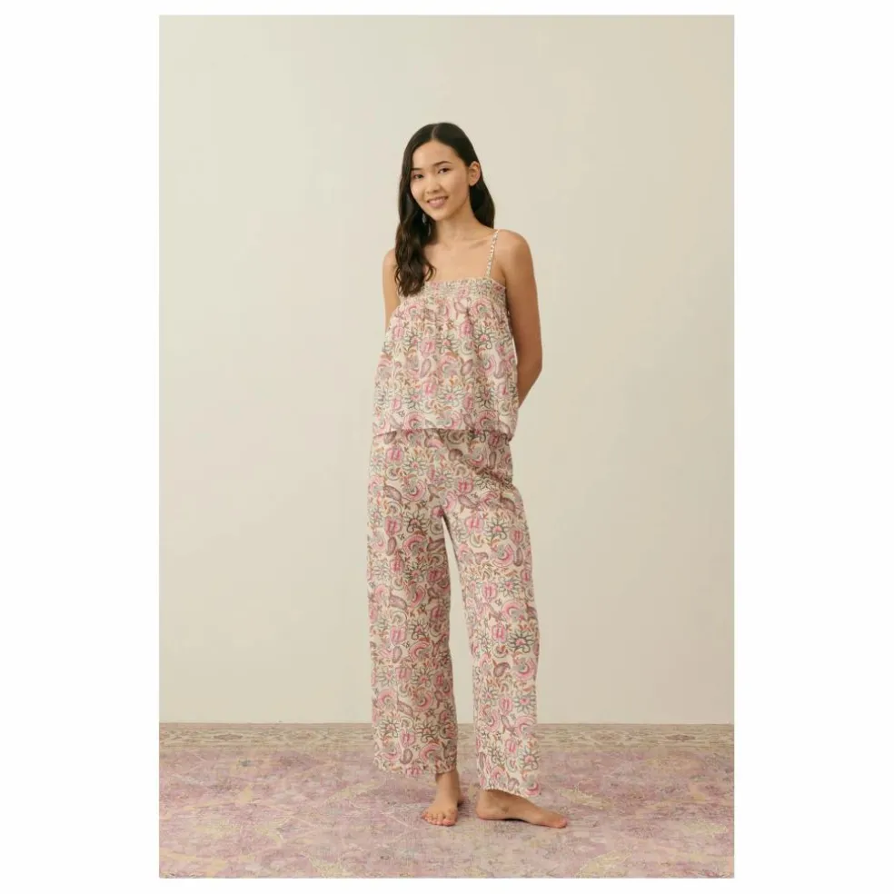 Pyjama Minalon Coton Bio - Collection Femme | Crème
