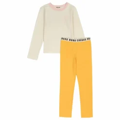 Pyjama Modal et Coton Bio | Jaune moutarde