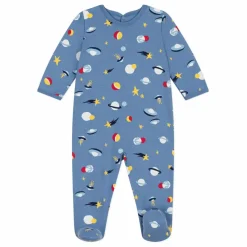 Pyjama Molleton Espace | Bleu