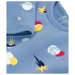 Pyjama Molleton Espace | Bleu