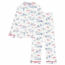 Pyjama Mon Paris Coton Bio | Blanc