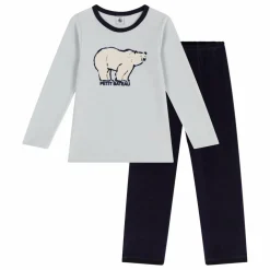Pyjama Ours Coton Bio | Bleu
