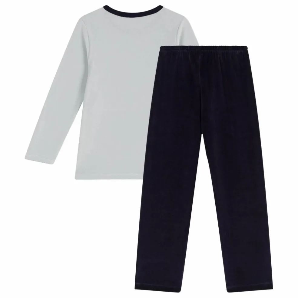 Pyjama Ours Coton Bio | Bleu