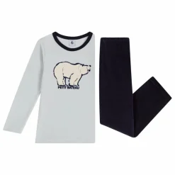 Pyjama Ours Coton Bio | Bleu
