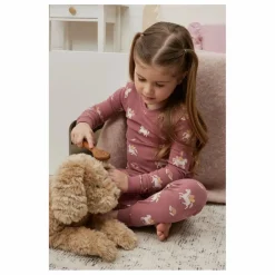 Pyjama Pégases Coton Bio | Vieux Rose
