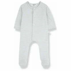 Pyjama Philipe Coton Bio | Bleu gris