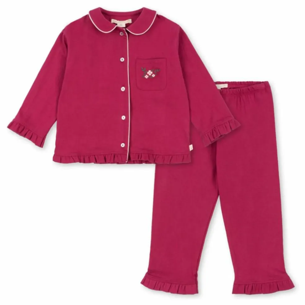 Pyjama Pio Coton Bio | Rose fuschia