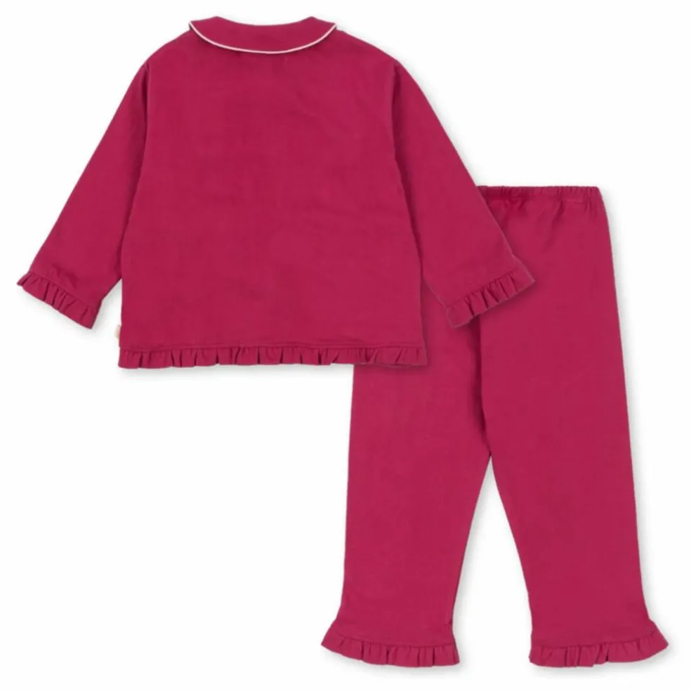 Pyjama Pio Coton Bio | Rose fuschia